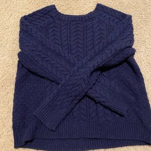 Forever 21 Blue Knit Sweater